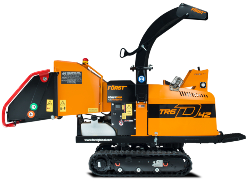 Самоходная рубильная машина Forst XR8 TRAXION